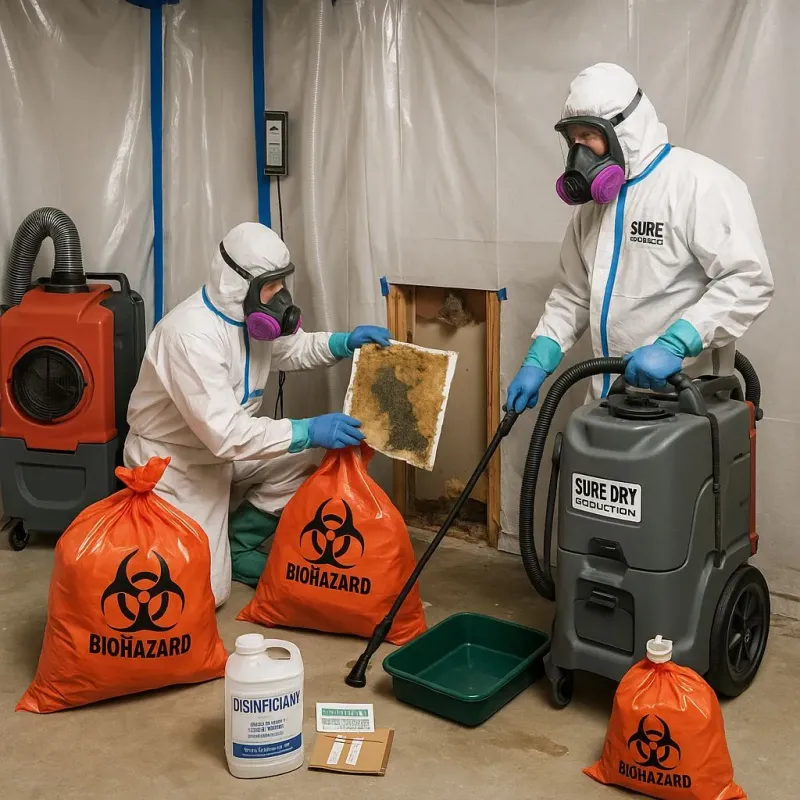 Contaminated Water Handling Protocols process in Elgin, TX