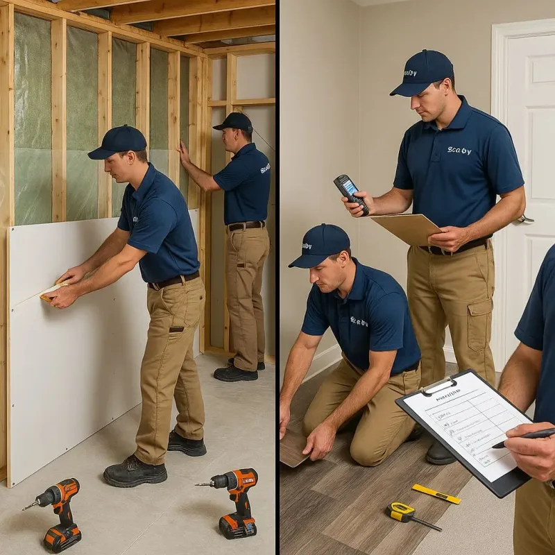 Repairs and Reconstruction process in Elgin, TX